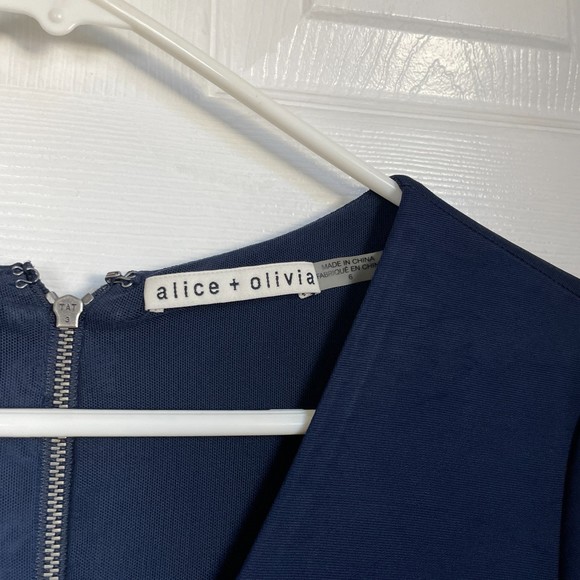 Alice + Olivia Navy Mini Dress - Picture 10 of 11
